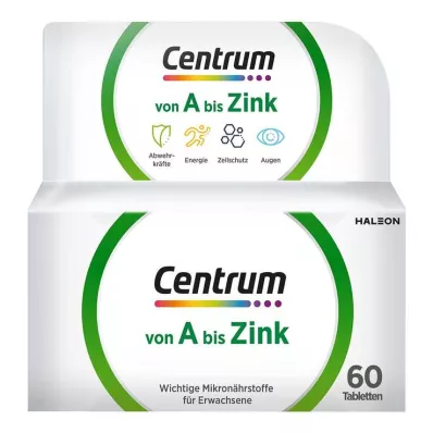 Centrum A-tsink tabletid, 60 tk