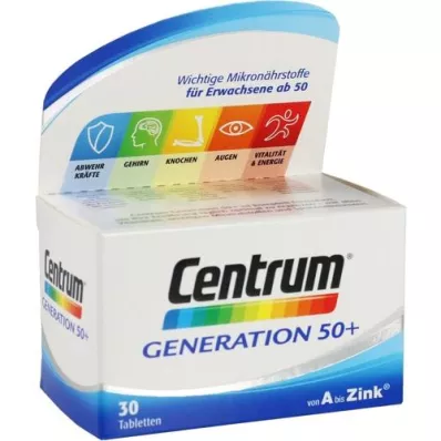 CENTRUM Generation 50+ tabletid, 30 tk