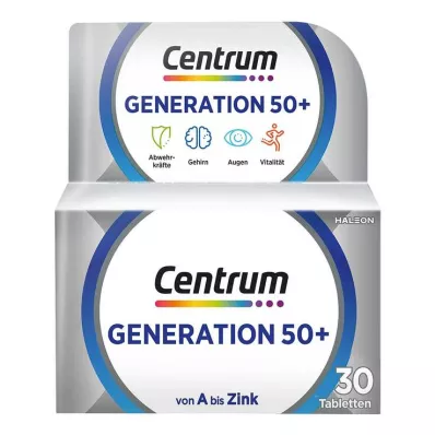 CENTRUM Generation 50+ tabletid, 30 tk