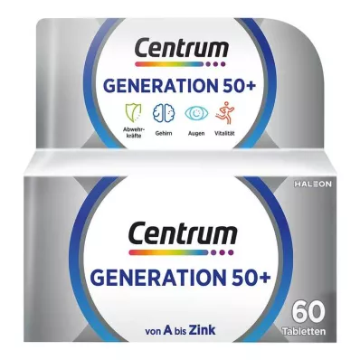 CENTRUM Generation 50+ tabletid, 60 tk