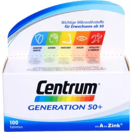 CENTRUM 50+ põlvkonna tabletid, 100 tk