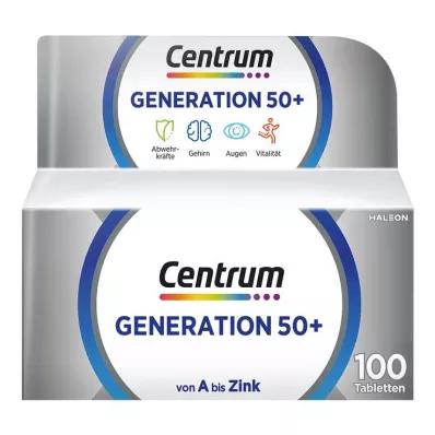 Centrum Generation 50 + tabletid, 100 tk