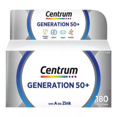 Centrum Generation 50 + tabletid, 180 tk