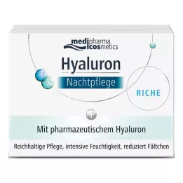 HYALURON NACHTPFLEGE rikkalik kreem purgis, 50 ml
