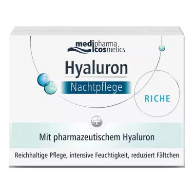 HYALURON NACHTPFLEGE rikkalik kreem purgis, 50 ml