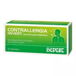 CONTRALLERGIA Hevert heinapalaviku tabletid, 50 tk