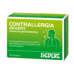 CONTRALLERGIA Hevert heinapalaviku tabletid, 100 tk