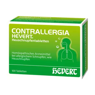 CONTRALLERGIA Hevert heinapalaviku tabletid, 100 tk