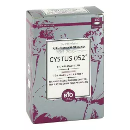 CYSTUS 052 Orgaanilised kurgupastillid, 132 tk