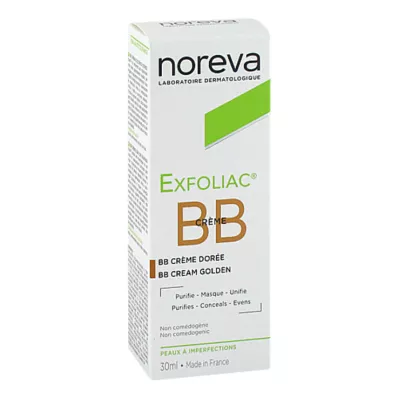 NOREVA Exfoliac tinted BB-cream dark, 30 ml