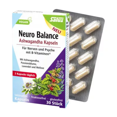 NEURO BALANCE Ashwagandha kapslid Salus, 30 kapslit