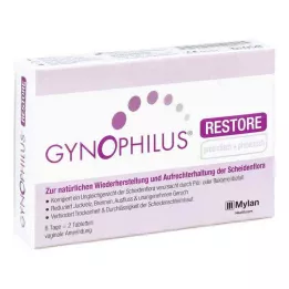 Gynophilus taastavad vaginaalsed tabletid (2 tk)