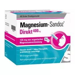 MAGNESIUM SANDOZ Otse 400 mg pulgad, 48 tk