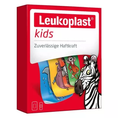 Leukoplast laste ribad 19x56 mm 8 tk / 38x63 mm 4 tk, 12 tk
