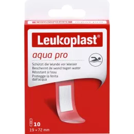 LEUKOPLAST aqua pro ribad 19x72 mm, 10 tk