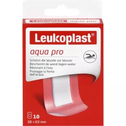 LEUKOPLAST aqua pro ribad 38x63 mm, 10 tk