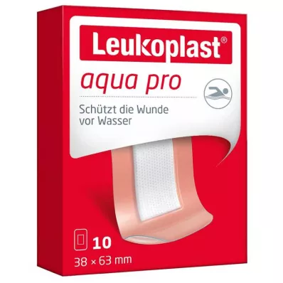 Leukoplast aqua pro ribad 38x63 mm, 10 tk