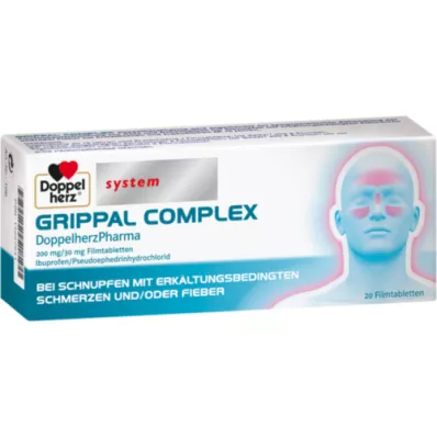 GRIPPAL COMPLEX DoppelherzPharma 200 mg/30 mg FTA, 20 tk