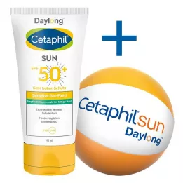 CETAPHIL Sun Daylong SPF 50+ sens.geel-fluid näole, 50 ml