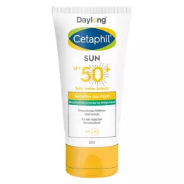 CETAPHIL Sun Daylong SPF 50+ sens.geel-fluid näole, 50 ml