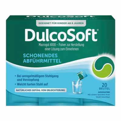DulcoSoft® pulberlahtisti kõhukinnisuse vastu, 20X10 g
