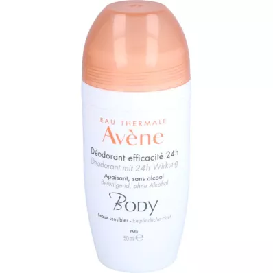 AVENE 24h toimega kehadeodorant, 50 ml