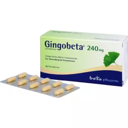 GINGOBETA 240 mg õhukese polümeerikattega tabletid, 50 tk