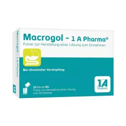 MACROGOL-1A Pharma Plv.z.Her.e.Ls.zum Einnehmen, 10 tk