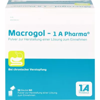 MACROGOL-1A Pharma Plv.z.Her.e.Ls.zum Einnehmen, 50 tk
