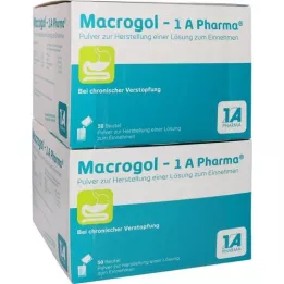 MACROGOL-1A Pharma Plv.z.Her.e.Ls.zum Einnehmen, 100 tk