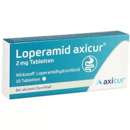 LOPERAMID axicur 2 mg tabletid, 10 tk