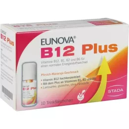 EUNOVA B12 Plus joogiviaal, 10X8 ml