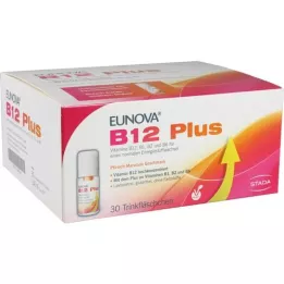 EUNOVA B12 Plus joogiviaal, 30X8 ml