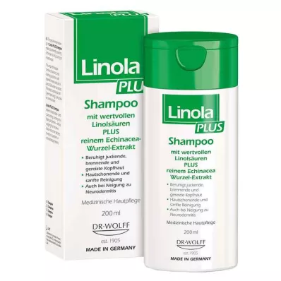 LINOLA PLUS Šampoon, 200 ml