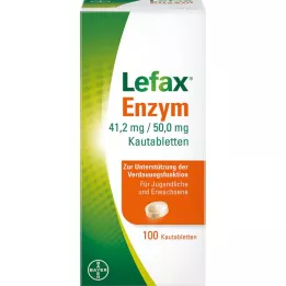 LEFAX ensüümide närimistabletid, 100 tk