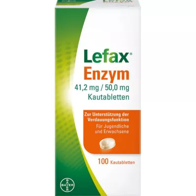 LEFAX ensüümide närimistabletid, 100 tk