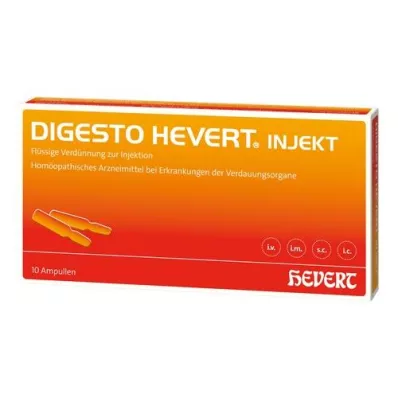 DIGESTO Hevert süstlaampullid, 10X2 ml