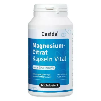 Magneesiumtsitraadi kapslid Vital, 120 tk Magneesiumtsitraadi kapslid Vital, 120 tk