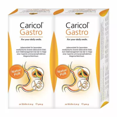 CARICOL Gastro kotike topeltpakendis, 40X21 ml