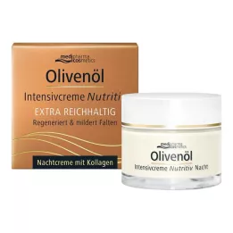 Oliiviõli intensiivne kreem Nutritive öökreem, 50 ml