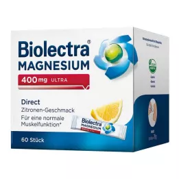 BIOLECTRA Magneesium 400 mg ultra Direct Lemon, 60 kapslit