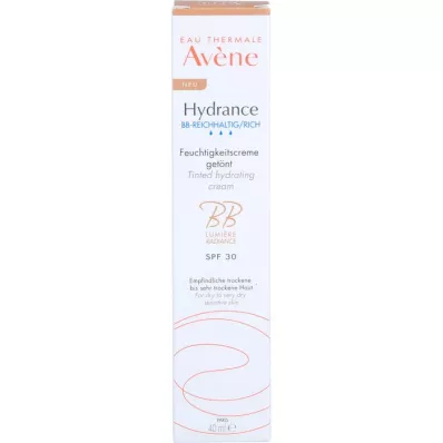 AVENE Hydrance BB rikkalik niisutav kreem, toonitud, 40 ml