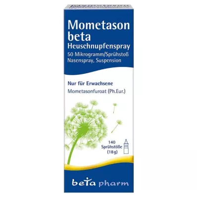 Mometasoon beeta heinapalaviku sprei, 18 g