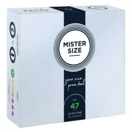 MISTER Suurus 47 kondoomid, 36 tk