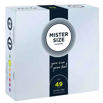 MISTER Suurus 49 kondoomid, 36 tk MISTER Suurus 49 kondoomid, 36 tk