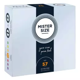 MISTER Suurus 57 kondoomid, 36 tk