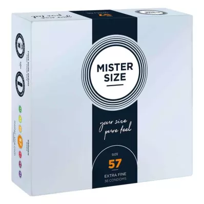 MISTER Suurus 57 kondoomid, 36 tk