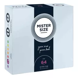 MISTER kondoomide suurus 64, 36 tk