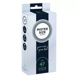 MISTER Suurus 47 kondoomid, 10 tk