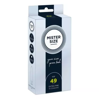 MISTER SIZE 49 kondoomi, 10 tk MISTER SIZE 49 kondoomi, 10 tk